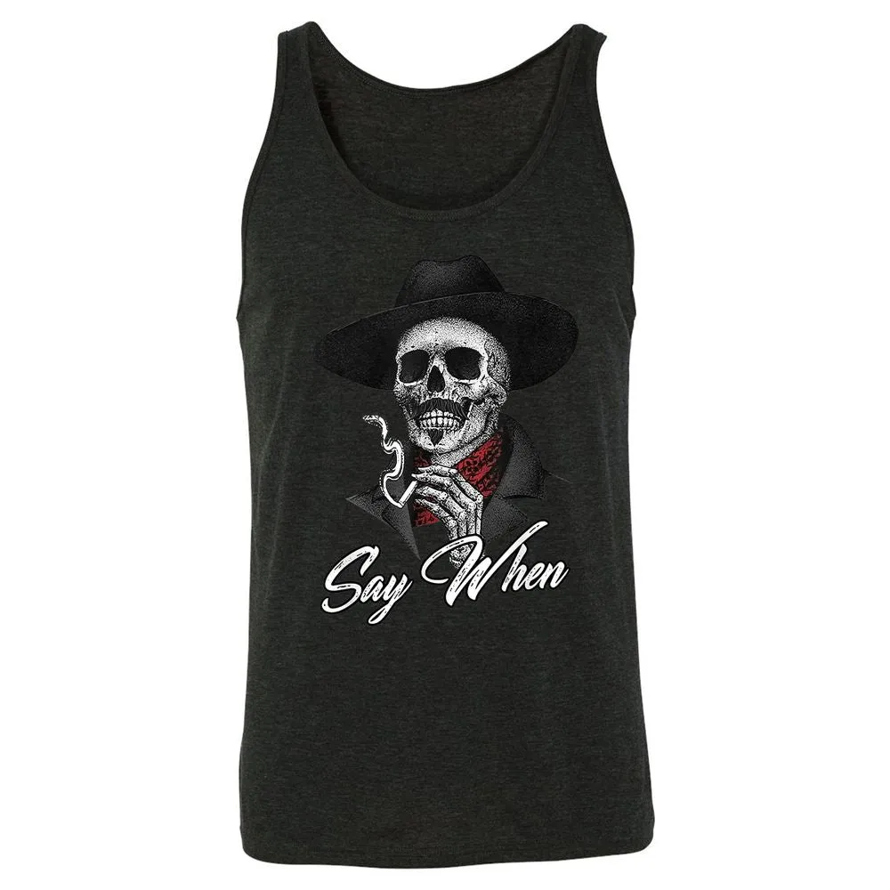 Unisex Jersey Tank - JXUXQS6W - Charcoal Black Triblend - 5