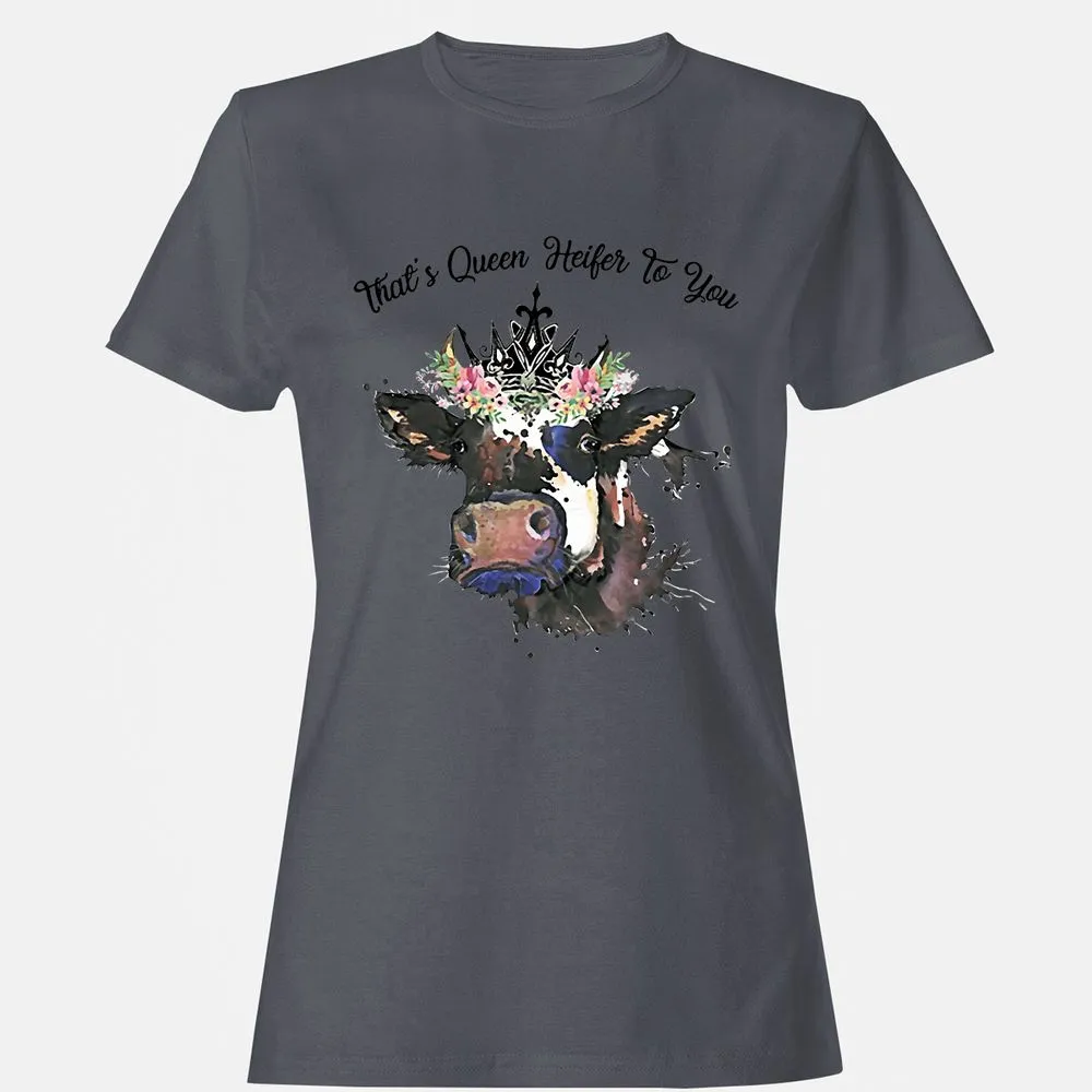 Women's T-Shirt - 1BX5RJSS - Dark Heather - 5