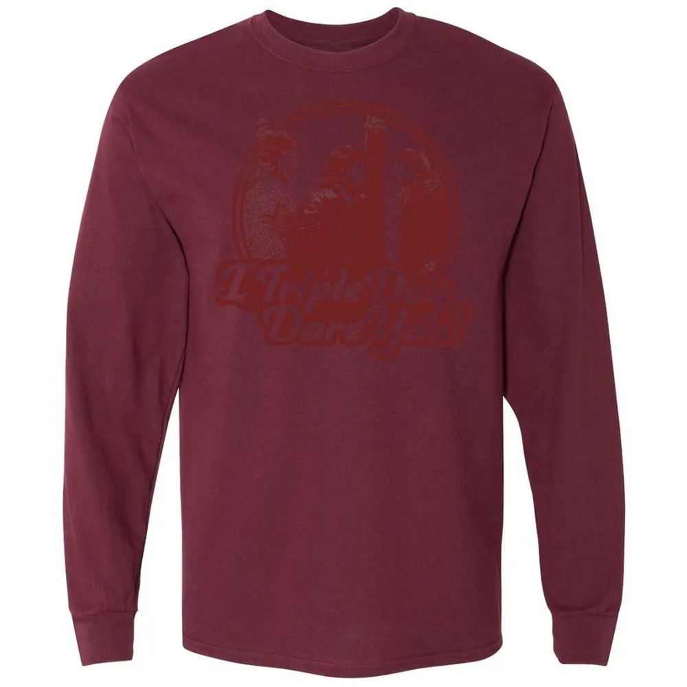 Long Sleeve T-Shirt - WCTPJPEW - Maroon - 11