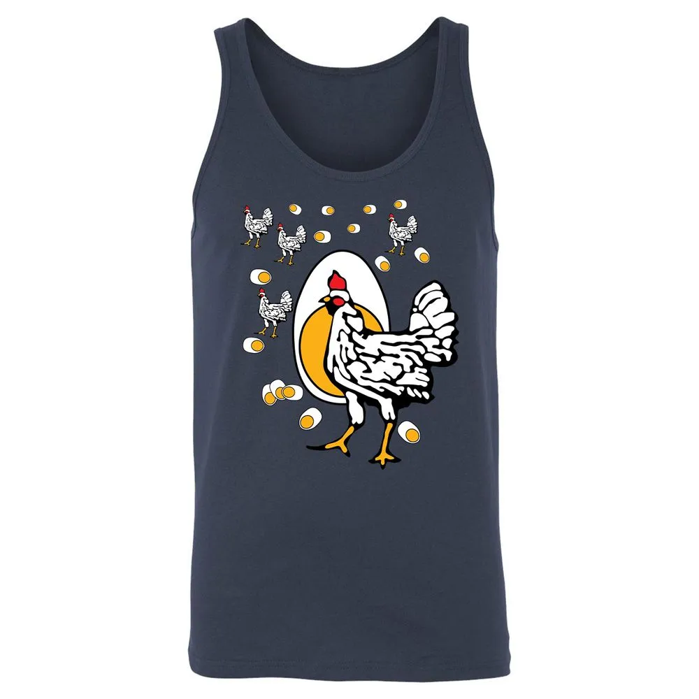 Unisex Jersey Tank - ABJSXZLJ - Navy - 8