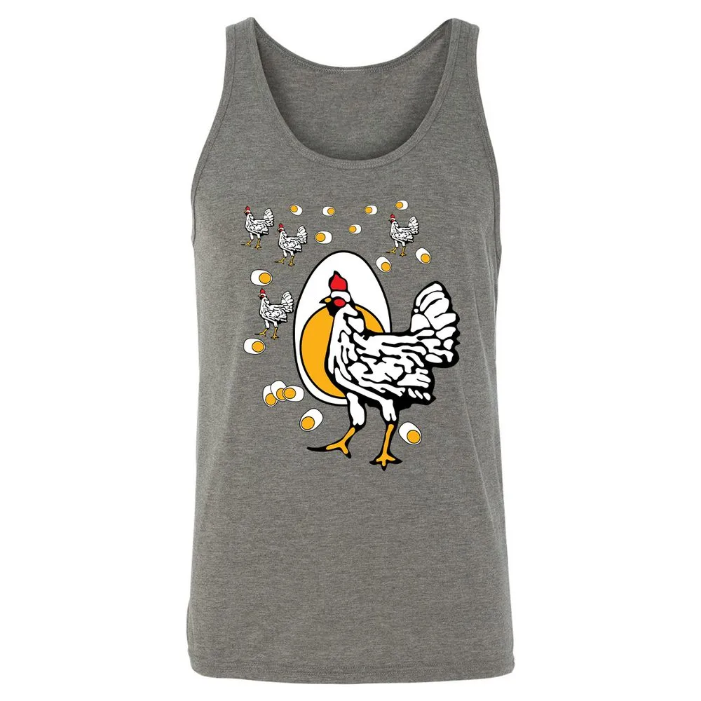 Unisex Jersey Tank - ABJSXZLJ - Grey Triblend - 2