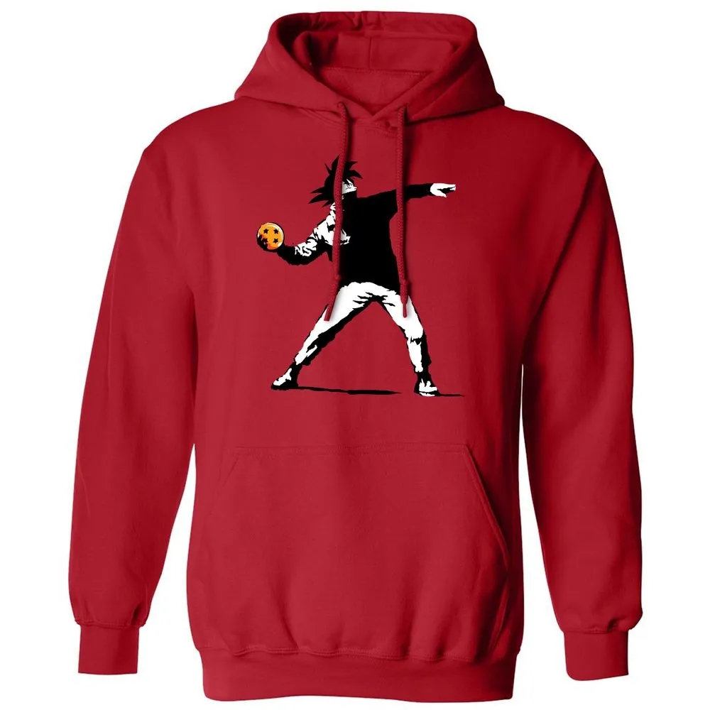 Classic Unisex Hoodie - RA7H57FW - Red - 5