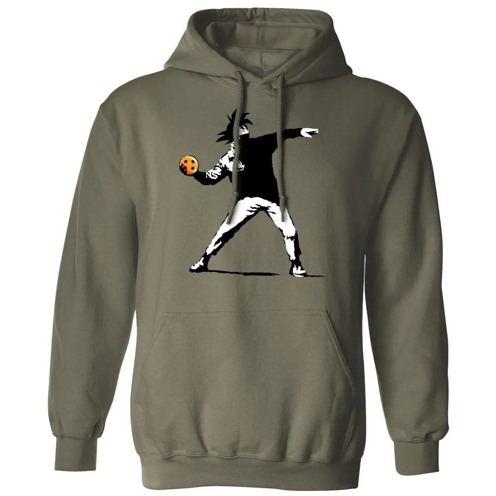 Classic Unisex Hoodie - RA7H57FW - Military Green - 4