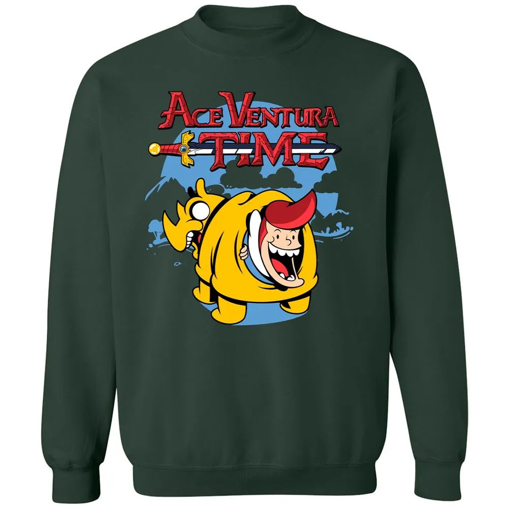 Classic Unisex Sweatshirt - ZD1JPLMD - Forest Green - 4