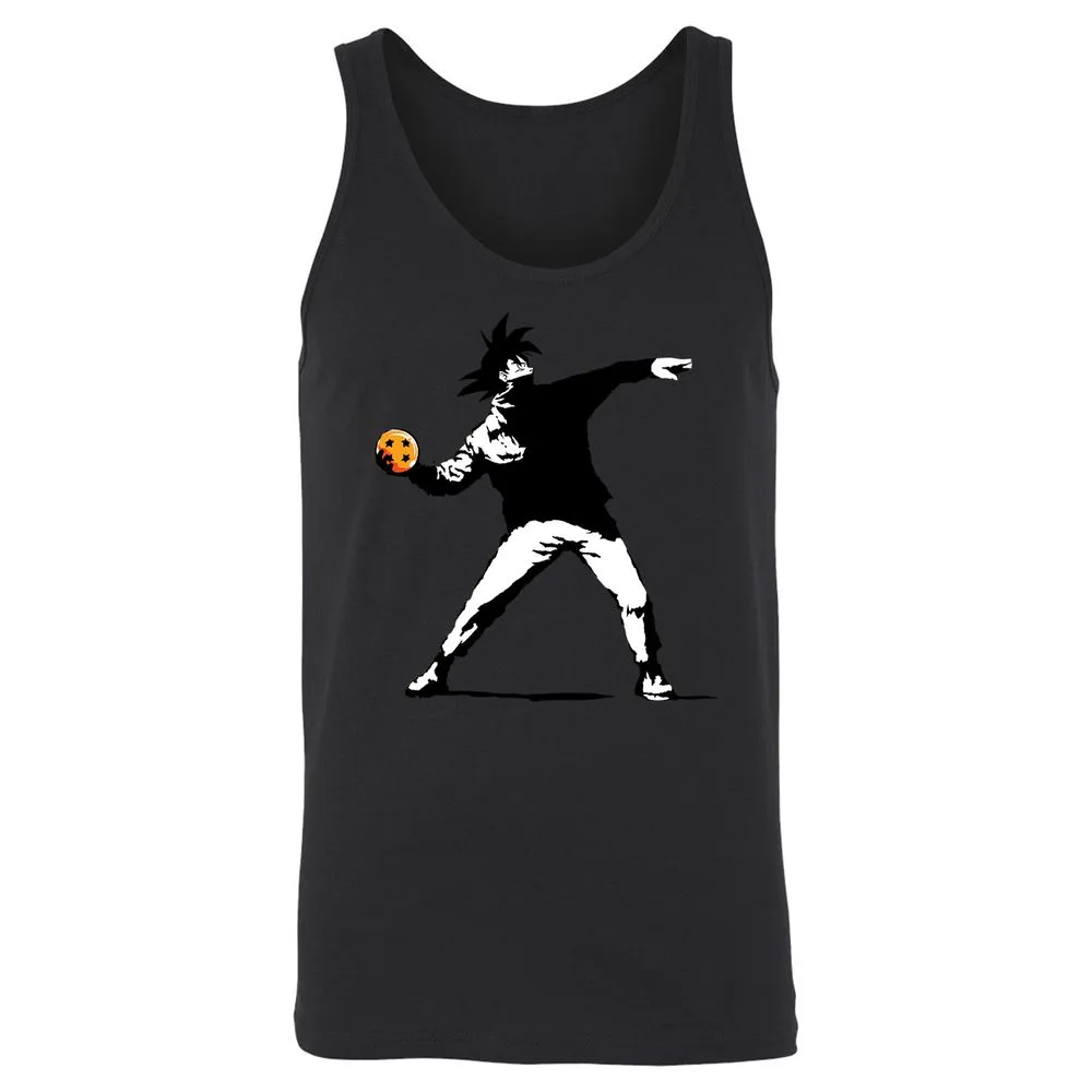 Unisex Jersey Tank - ETCPXRZL - Black - 14