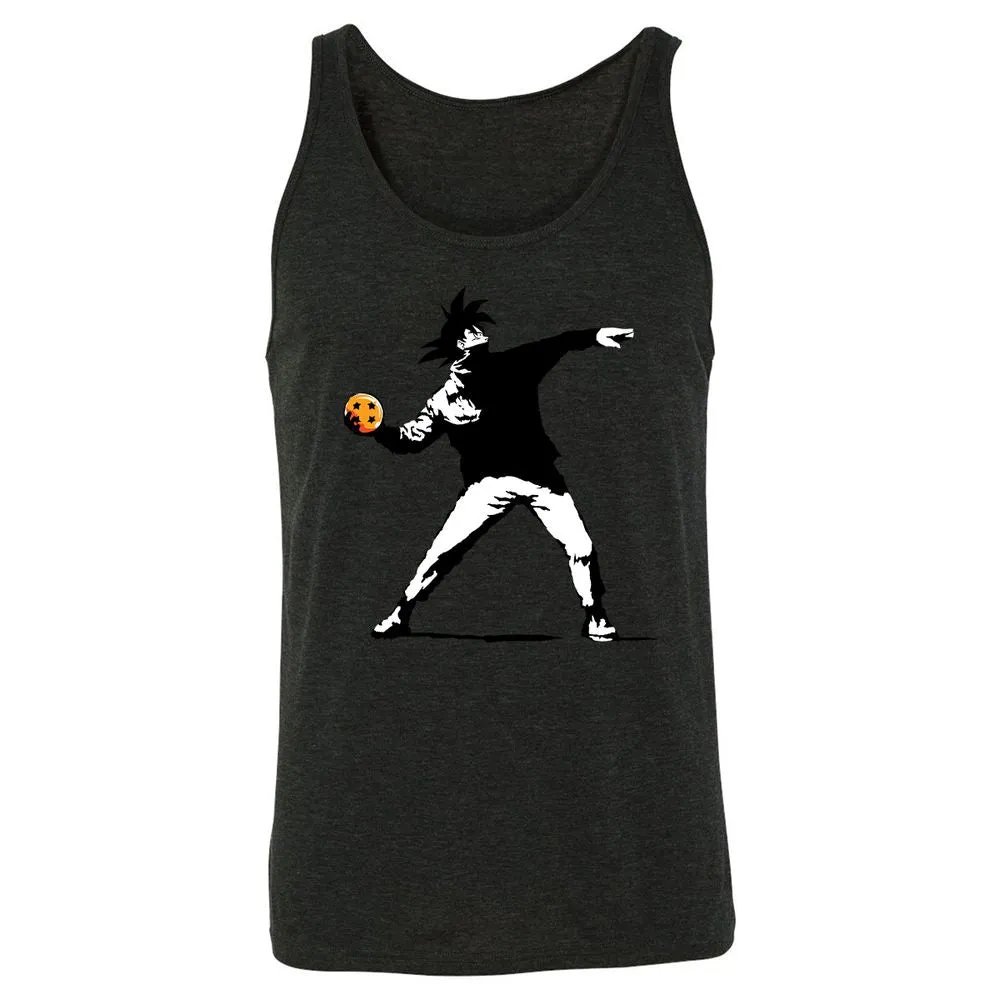 Unisex Jersey Tank - ETCPXRZL - Charcoal Black Triblend - 5