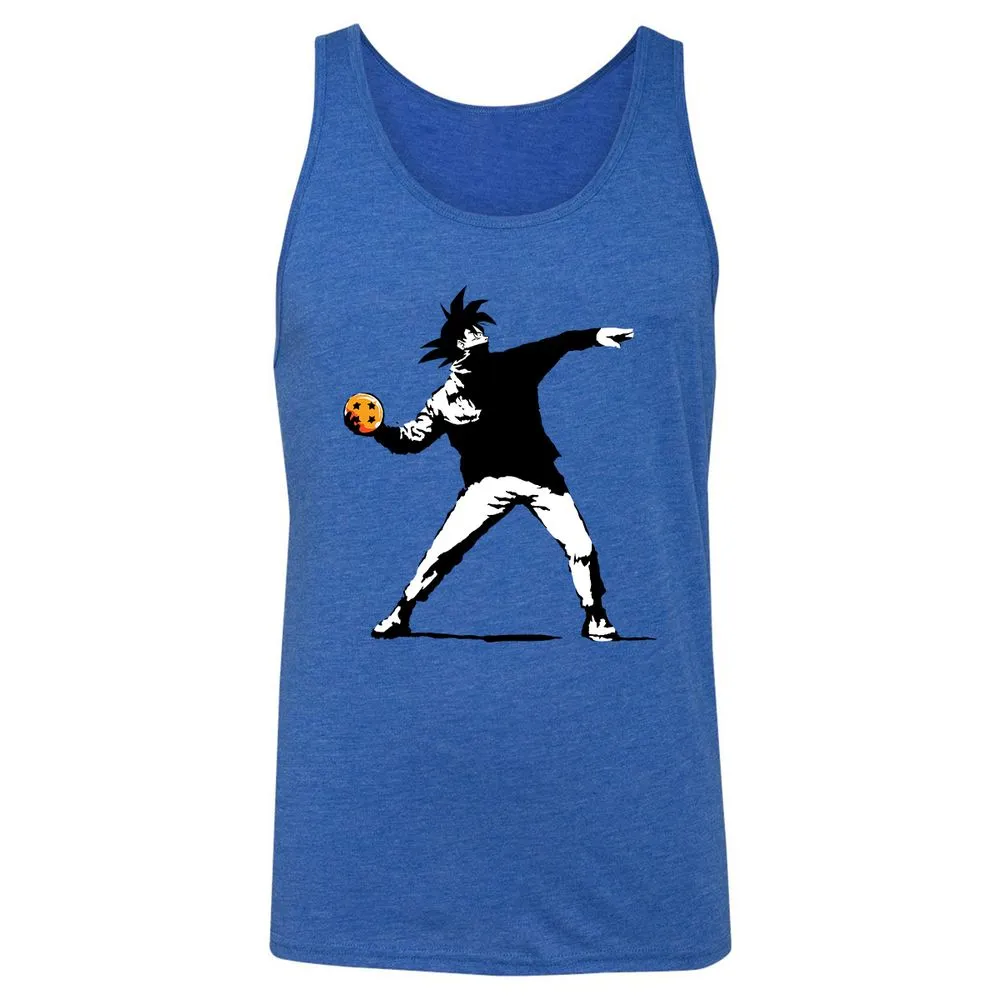 Unisex Jersey Tank - ETCPXRZL - True Royal Triblend - 12