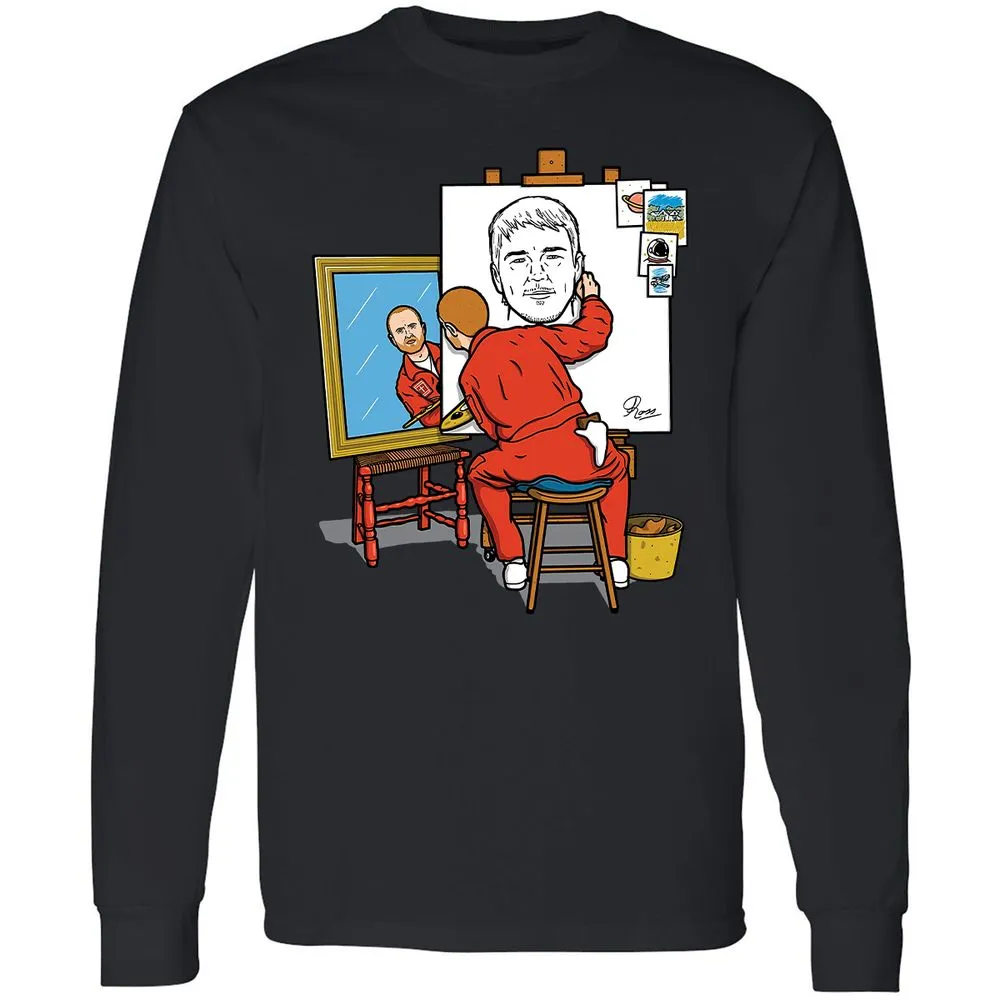 Long Sleeve T-Shirt - 9526STQY - Black - 16