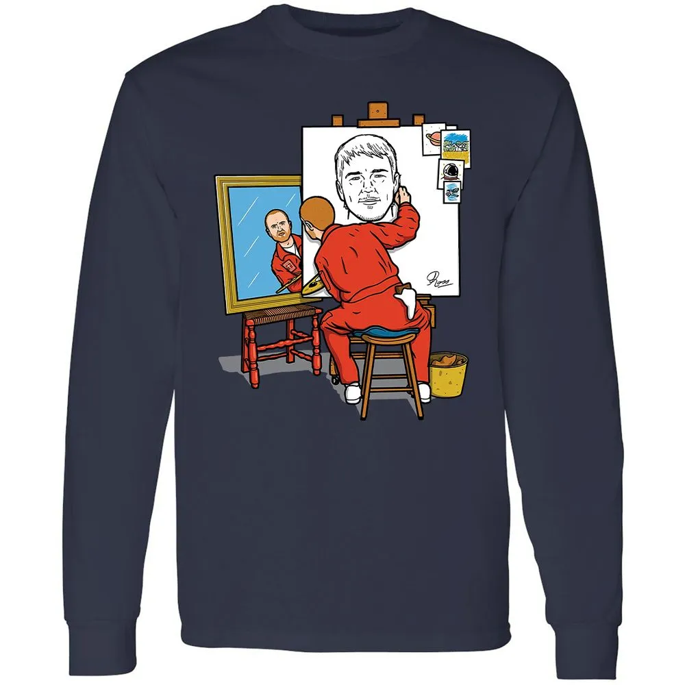 Long Sleeve T-Shirt - 9526STQY - Navy - 12