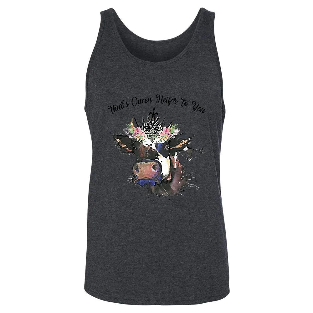 Unisex Jersey Tank - WQ7DCMJ4 - Dark Grey Heather - 6