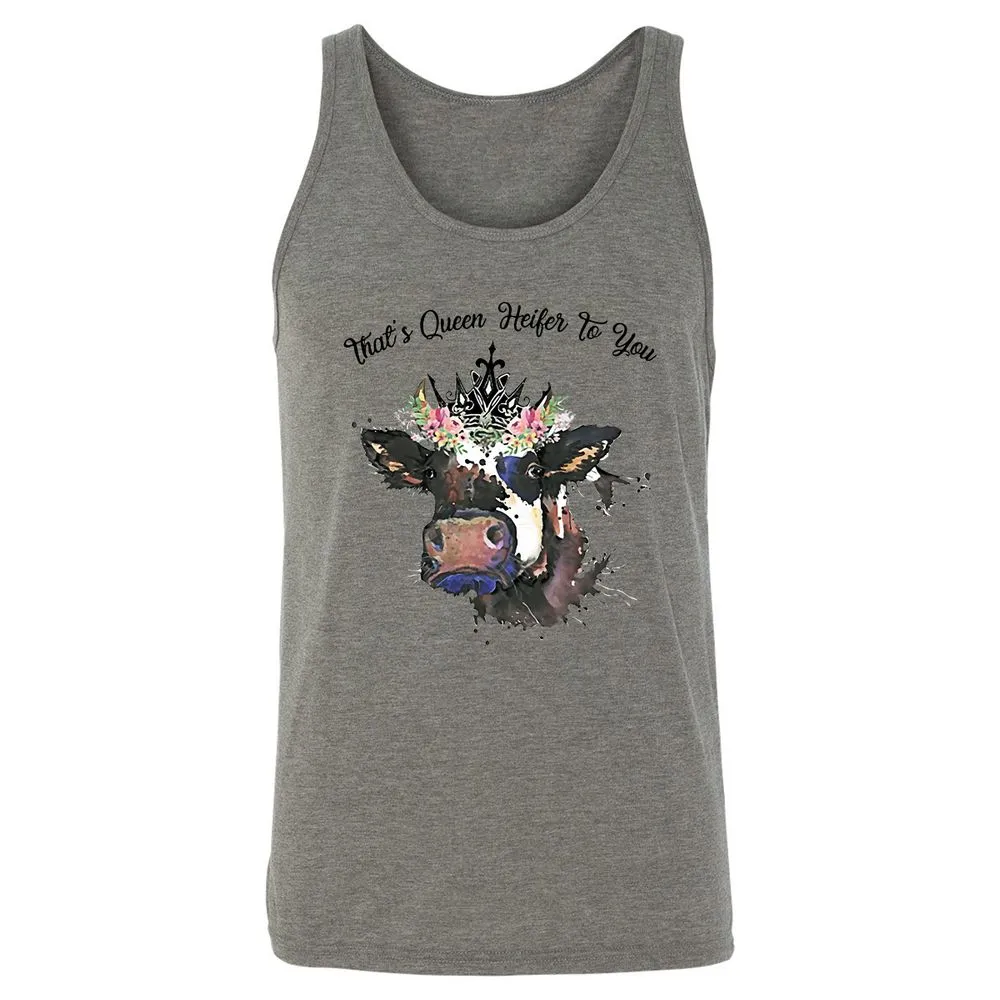 Unisex Jersey Tank - WQ7DCMJ4 - Grey Triblend - 2