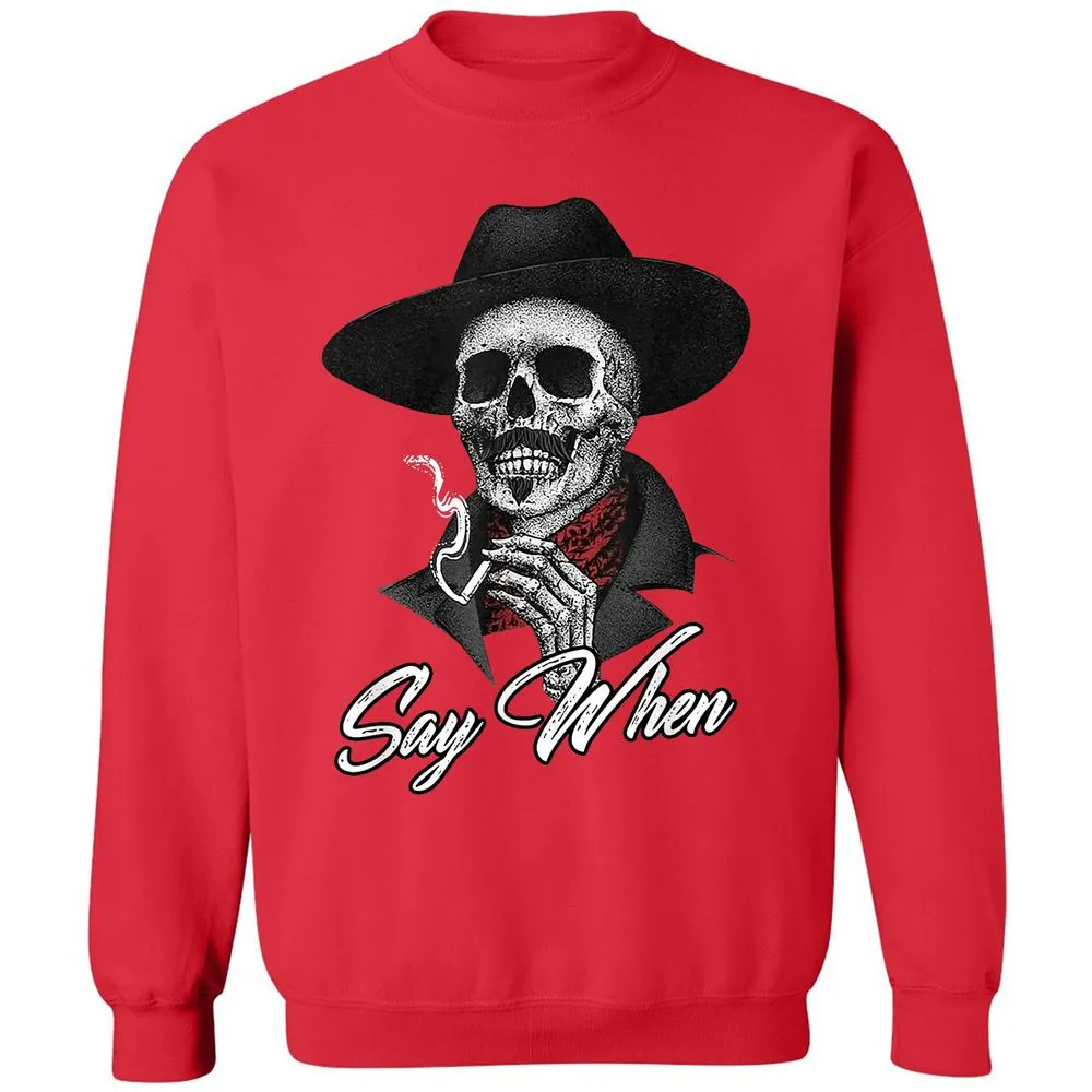 Classic Unisex Sweatshirt - PWL3MBLH - Red - 5