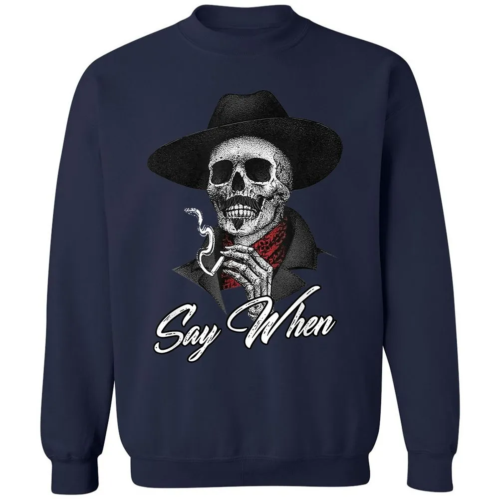 Classic Unisex Sweatshirt - PWL3MBLH - Navy - 8