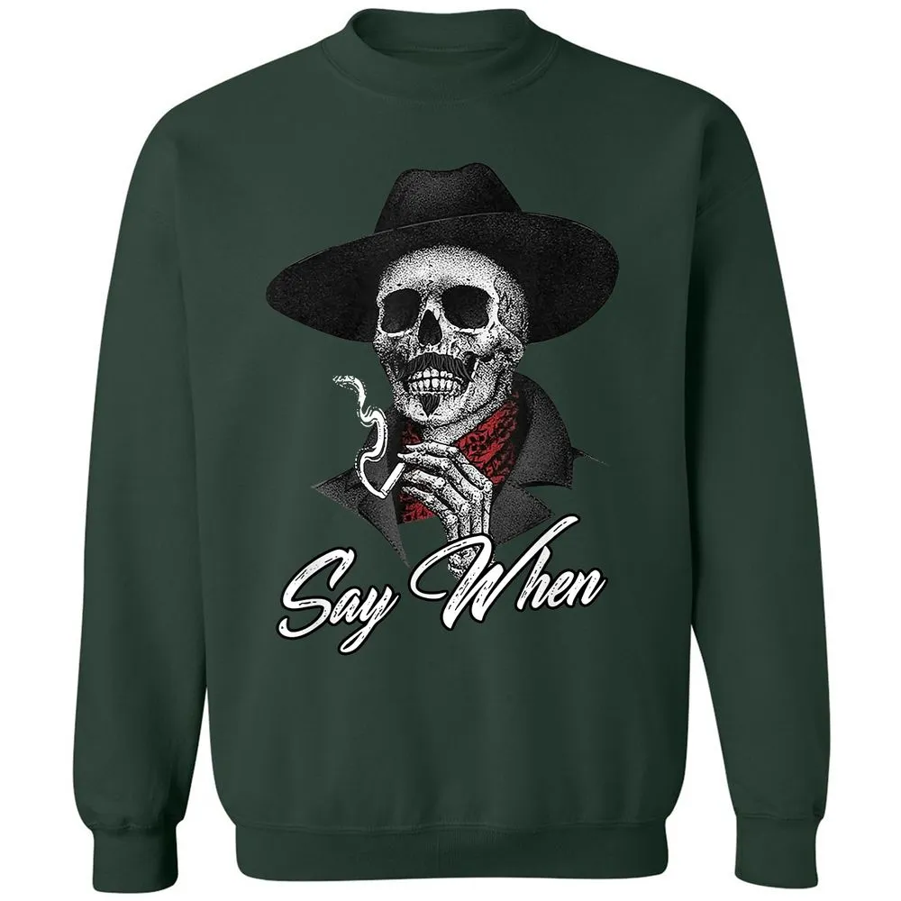Classic Unisex Sweatshirt - PWL3MBLH - Forest Green - 4