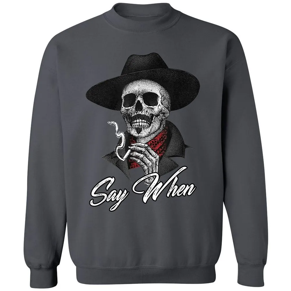 Classic Unisex Sweatshirt - PWL3MBLH - Charcoal - 7