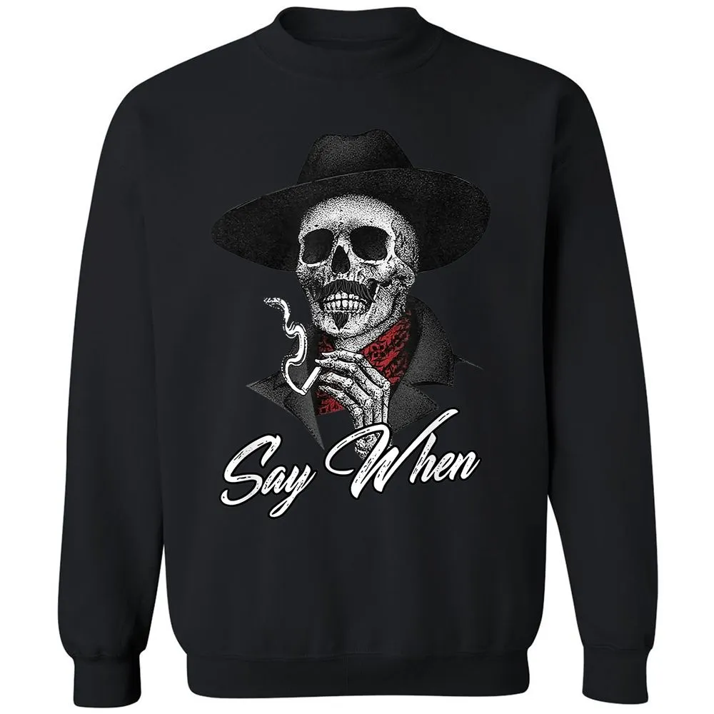 Classic Unisex Sweatshirt - PWL3MBLH - Black - 12
