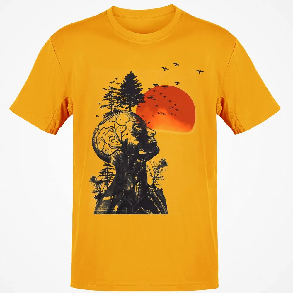 Classic Unisex T-Shirt - WZW1C5GD - Gold - 4