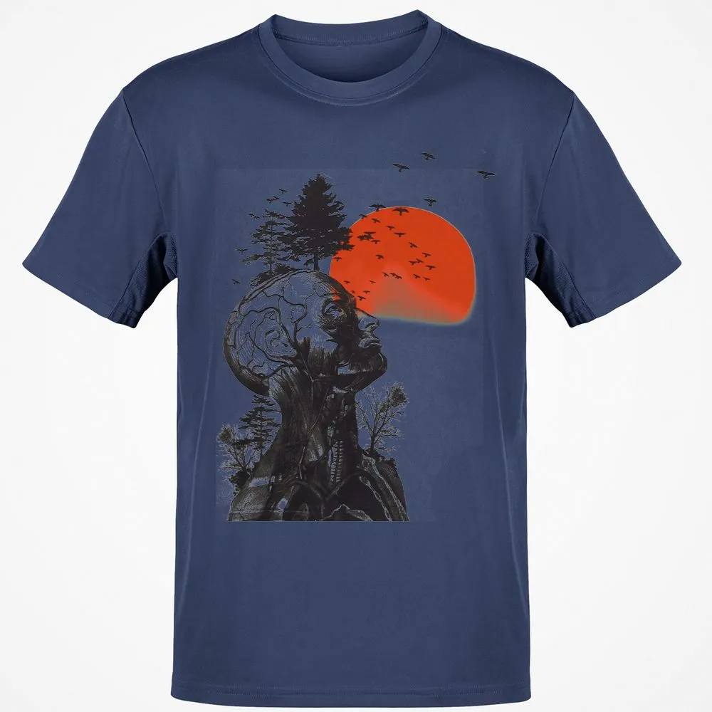 Classic Unisex T-Shirt - WZW1C5GD - Navy - 7