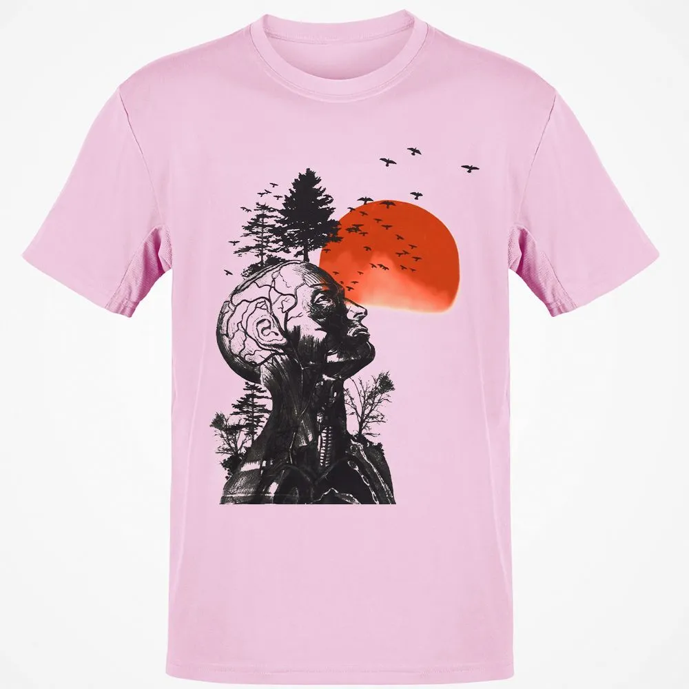 Classic Unisex T-Shirt - WZW1C5GD - Light Pink - 5