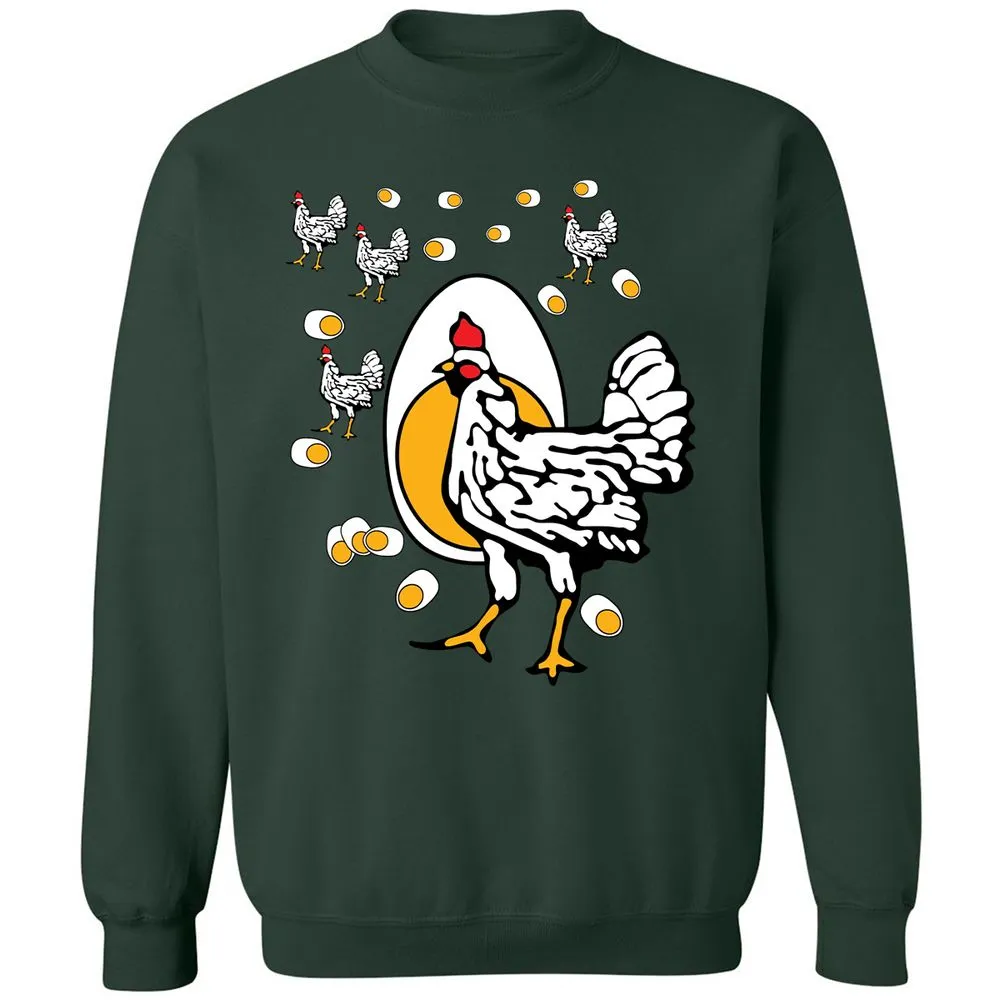 Classic Unisex Sweatshirt - 297WFGA7 - Forest Green - 4