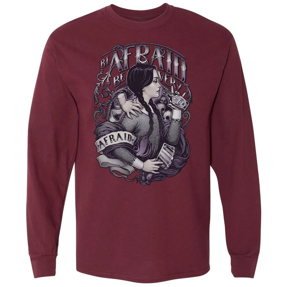 Long Sleeve T-Shirt - XGS3RDVK - Maroon - 11