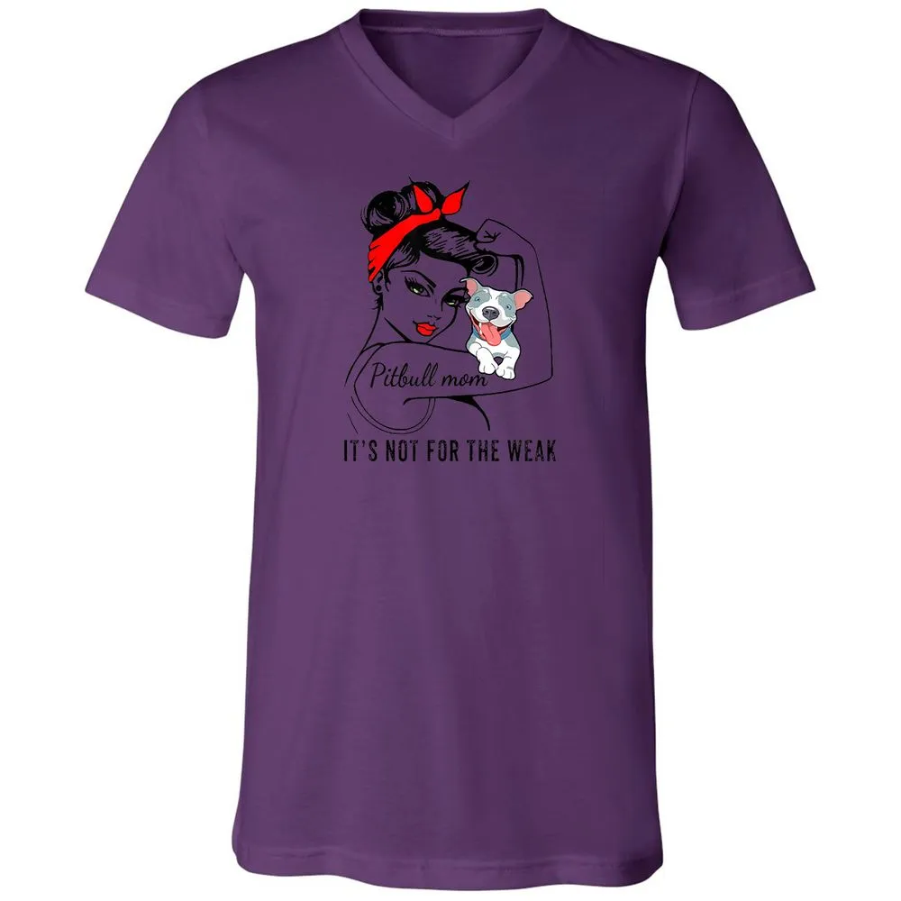Unisex V-Neck T-Shirt - SQVHQPD9 - Team Purple - 2