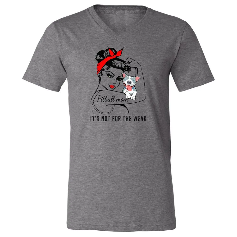 Unisex V-Neck T-Shirt - SQVHQPD9 - Deep Heather - 13