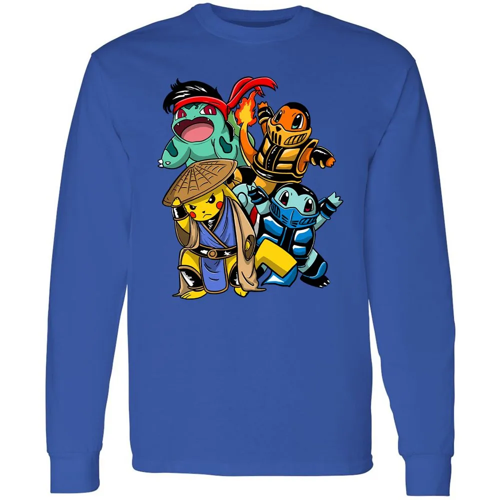 Long Sleeve T-Shirt - 97CS8ZPP - Royal - 4