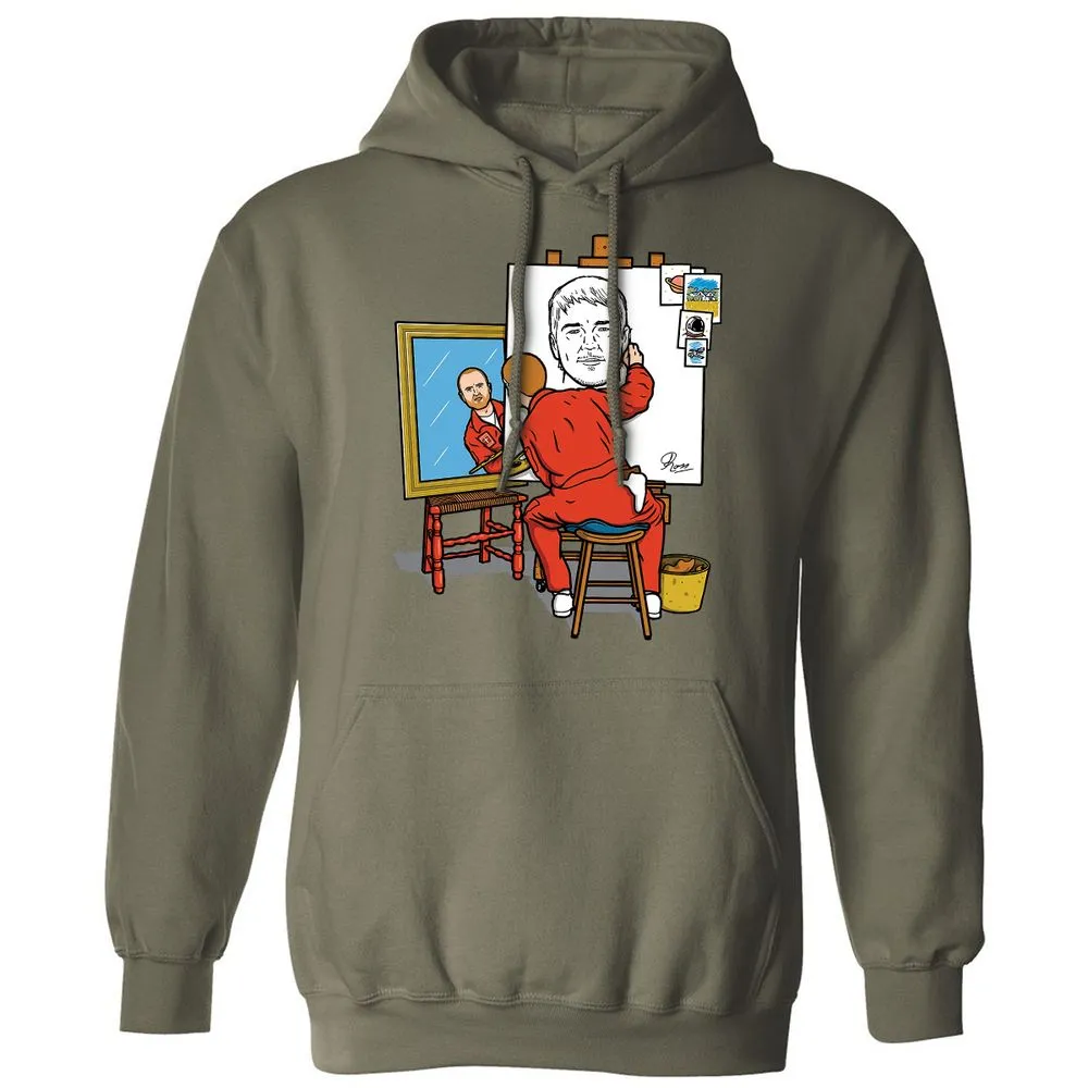 Classic Unisex Hoodie - V5PHX3TJ - Military Green - 4
