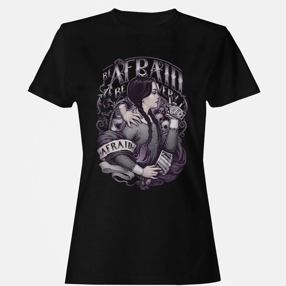 Women's T-Shirt - HRV6NQ1B - Black - 16