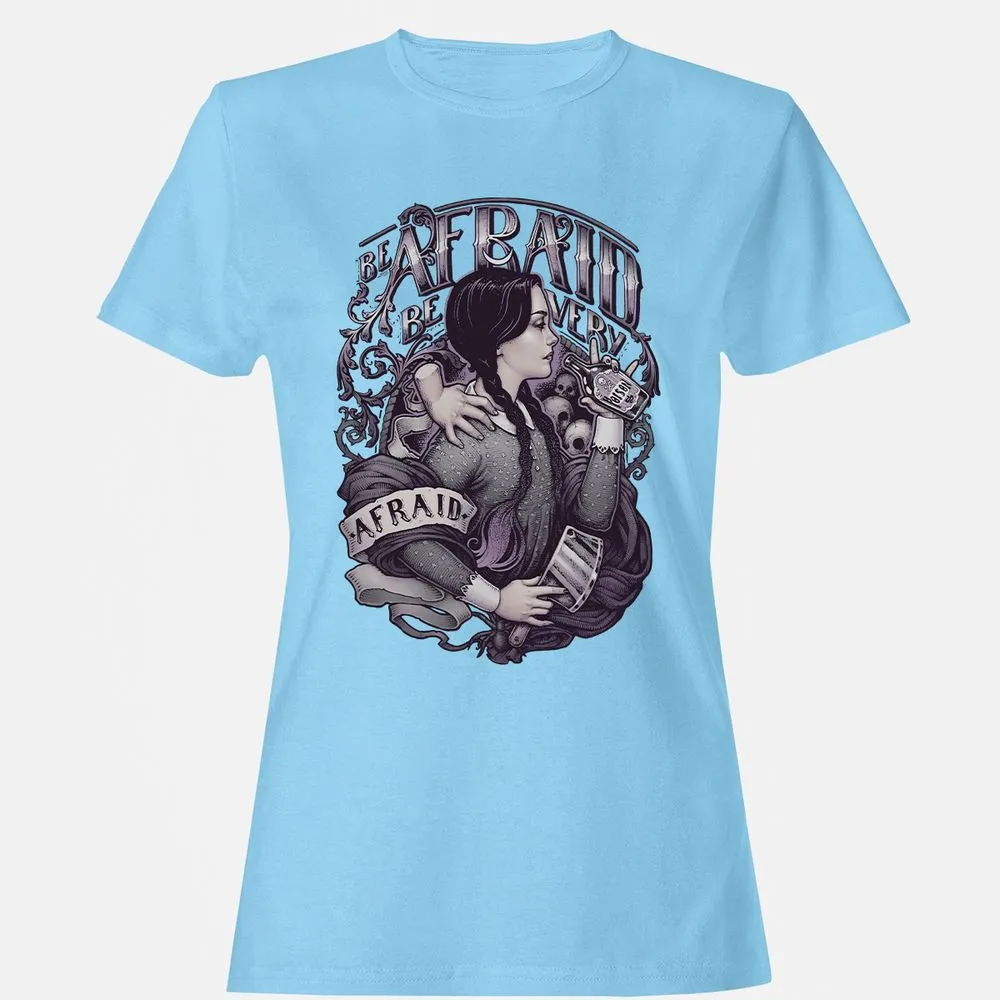 Women's T-Shirt - HRV6NQ1B - Light Blue - 8