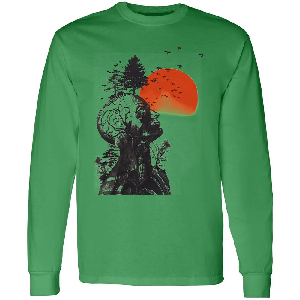 Long Sleeve T-Shirt - AY1LBZCS - Irish Green - 10