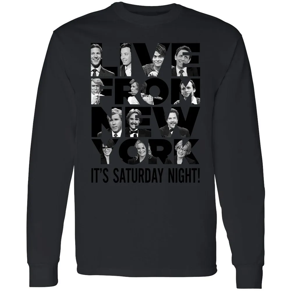 Long Sleeve T-Shirt - FKAJ12JL - Black - 16