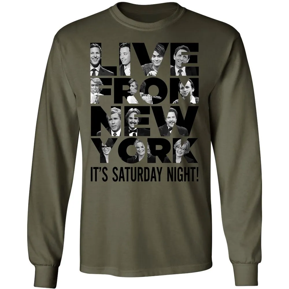 Long Sleeve T-Shirt - FKAJ12JL - Military Green - 7