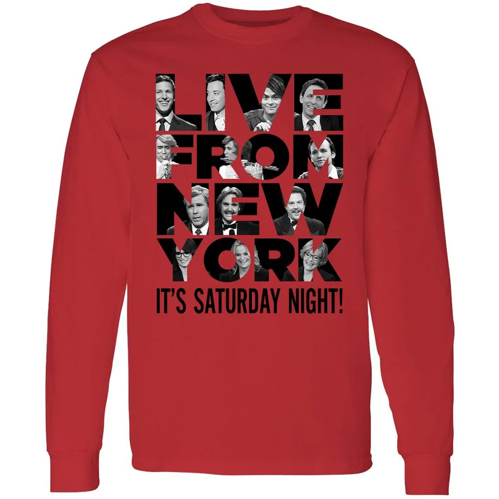 Long Sleeve T-Shirt - FKAJ12JL - Red - 14