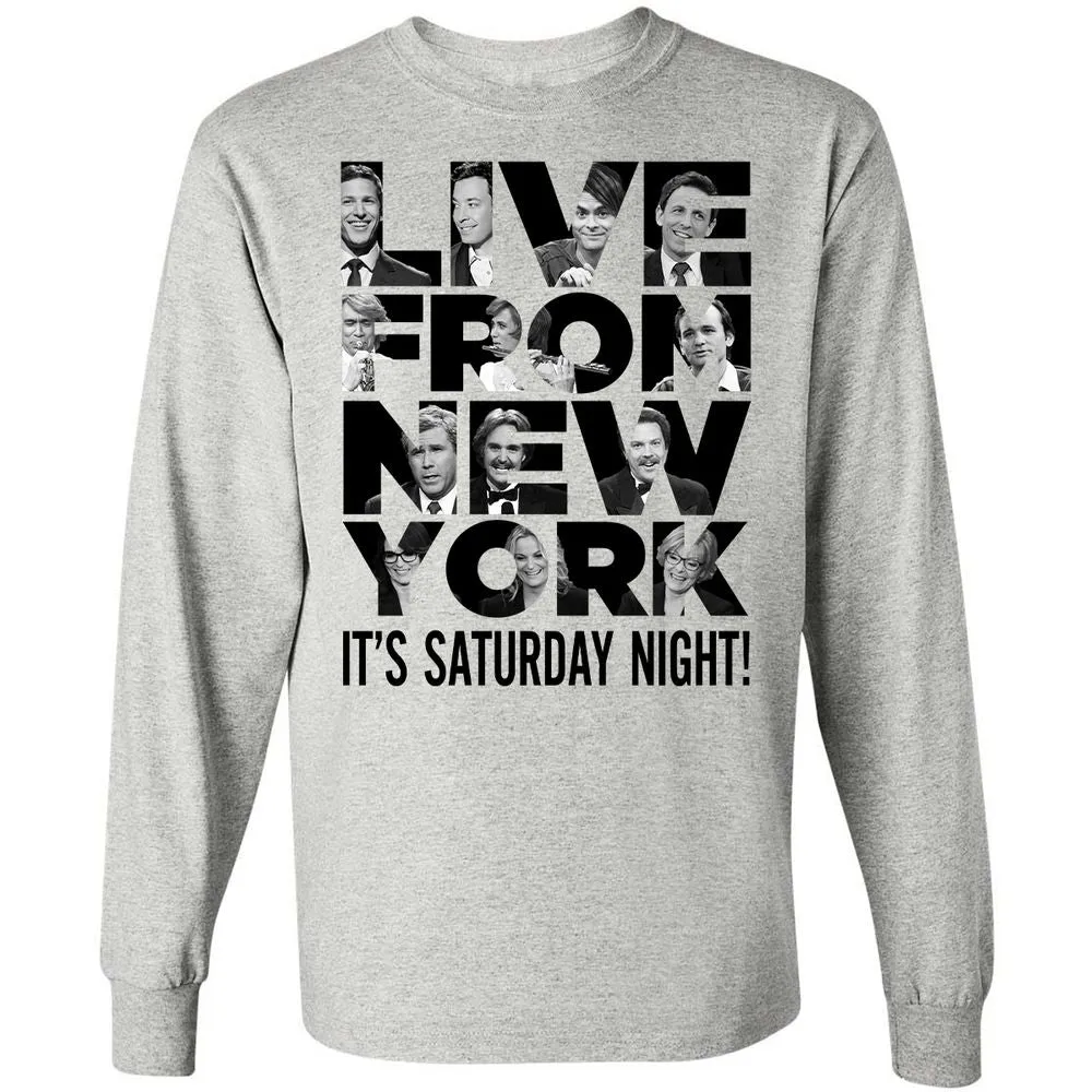 Long Sleeve T-Shirt - FKAJ12JL - Ash - 5