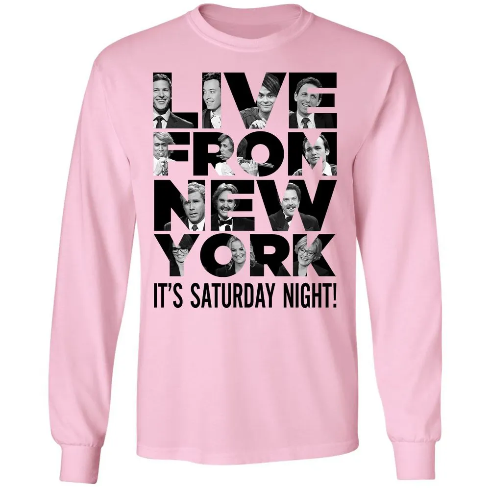 Long Sleeve T-Shirt - FKAJ12JL - Light Pink - 3