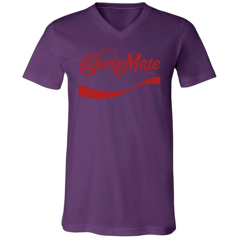 Unisex V-Neck T-Shirt - XZZ325EH - Team Purple - 2