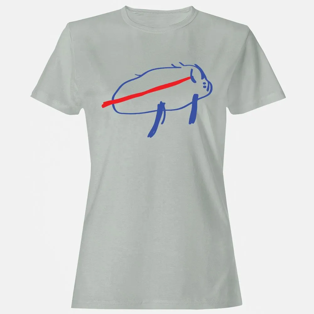 Women's T-Shirt - DPAKQHC3 - Ash - 2