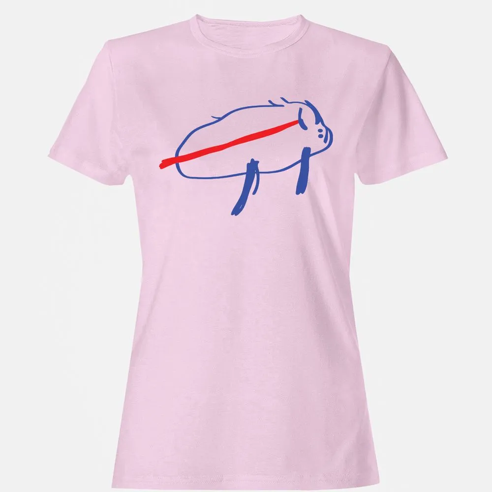 Women's T-Shirt - DPAKQHC3 - Light Pink - 9
