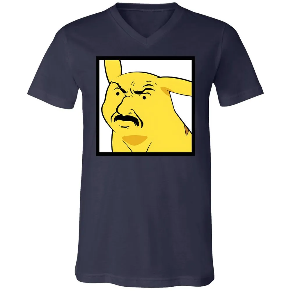 Unisex V-Neck T-Shirt - 8UB9DNPS - Navy - 9