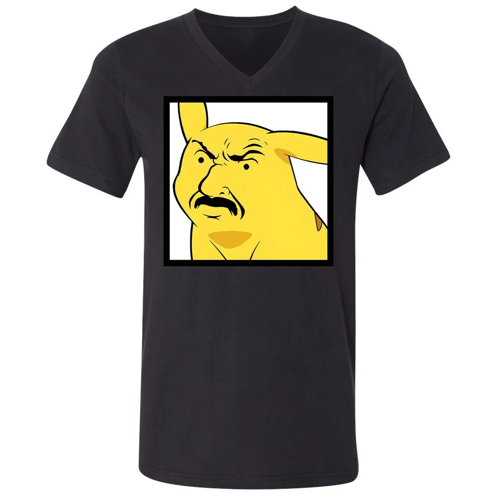 Unisex V-Neck T-Shirt - 8UB9DNPS - Black - 16