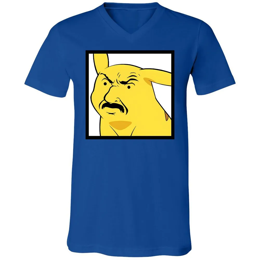 Unisex V-Neck T-Shirt - 8UB9DNPS - True Royal - 4