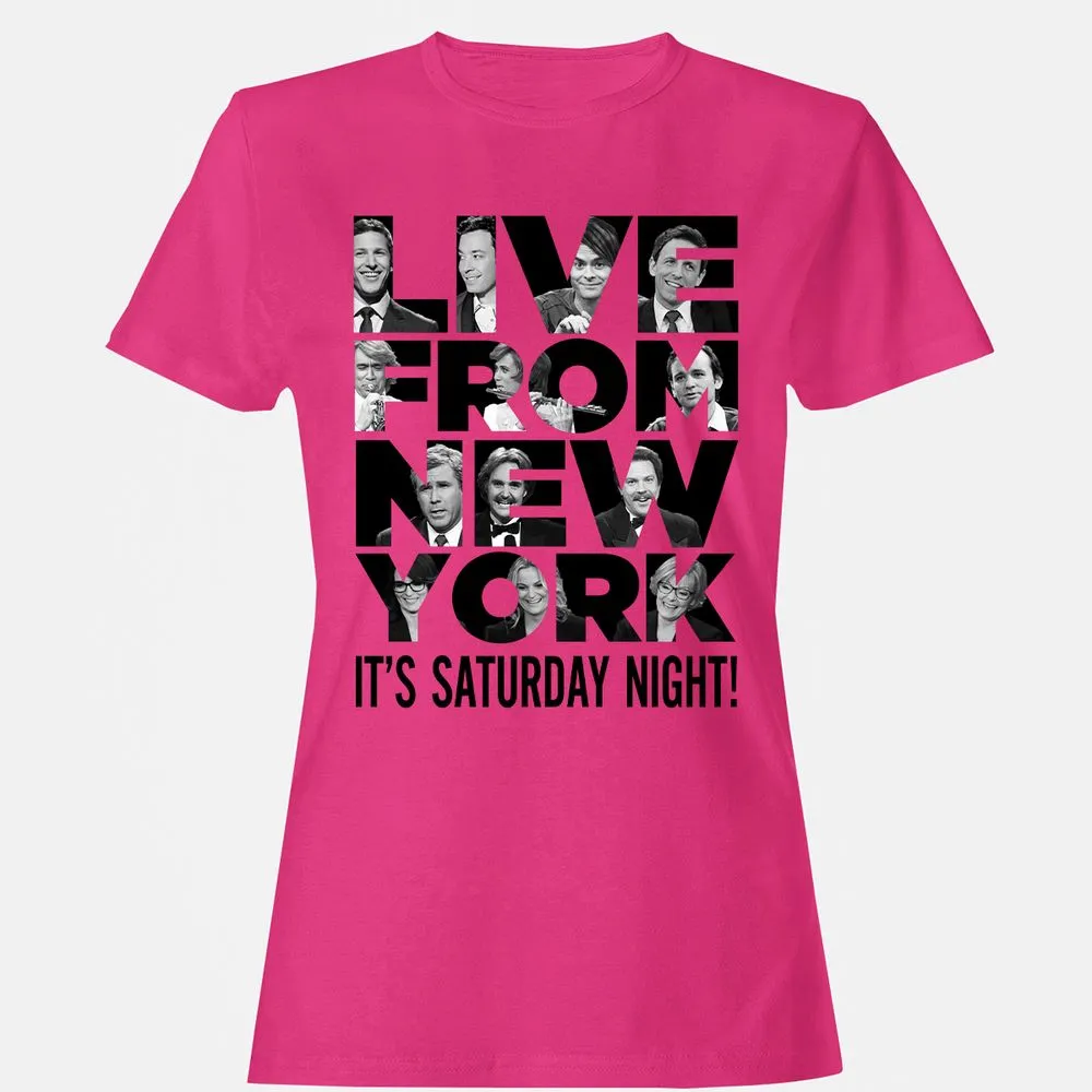 Women's T-Shirt - M8BLZQ5Q - Heliconia - 6