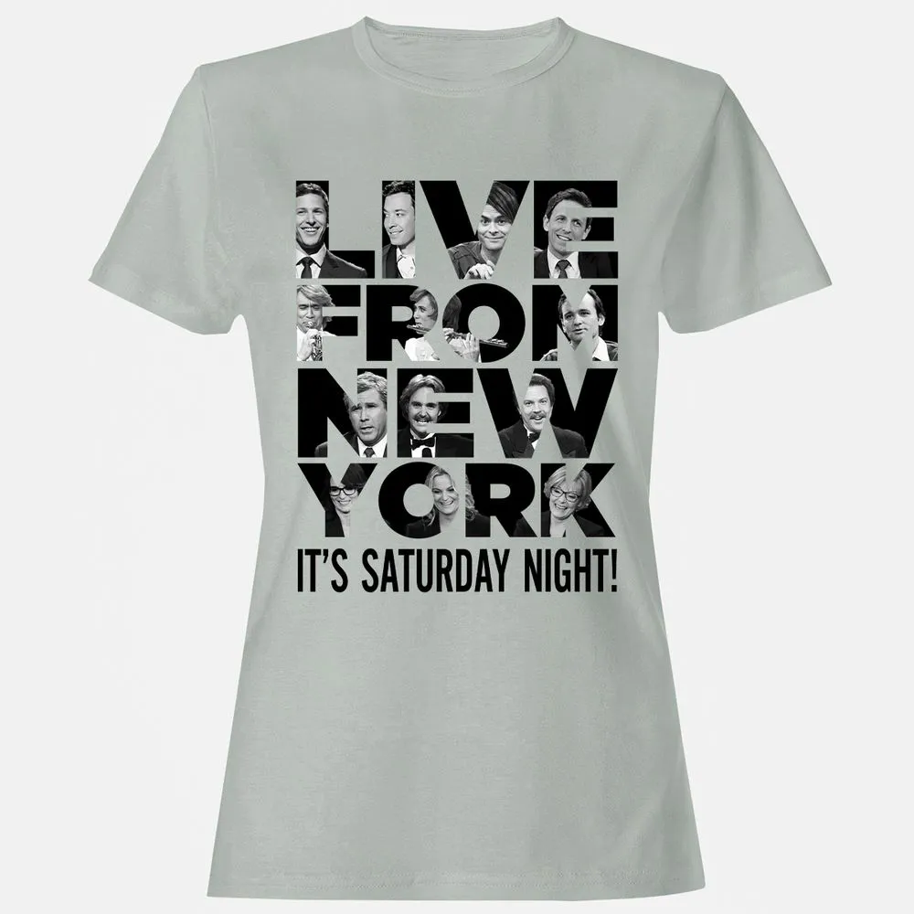 Women's T-Shirt - M8BLZQ5Q - Ash - 2