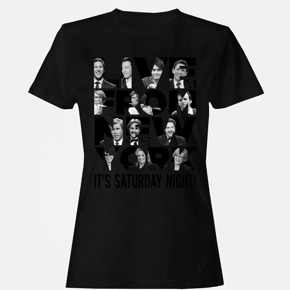 Women's T-Shirt - M8BLZQ5Q - Black - 16