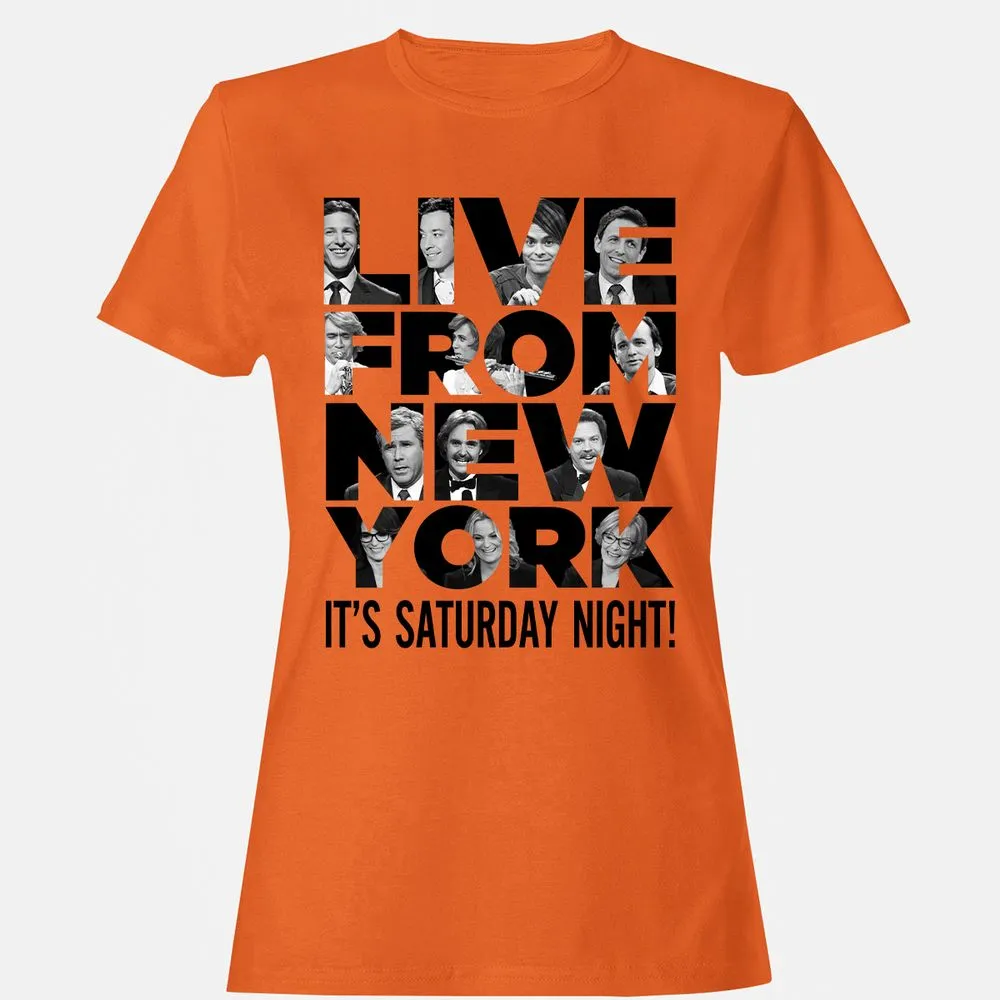 Women's T-Shirt - M8BLZQ5Q - Orange - 11
