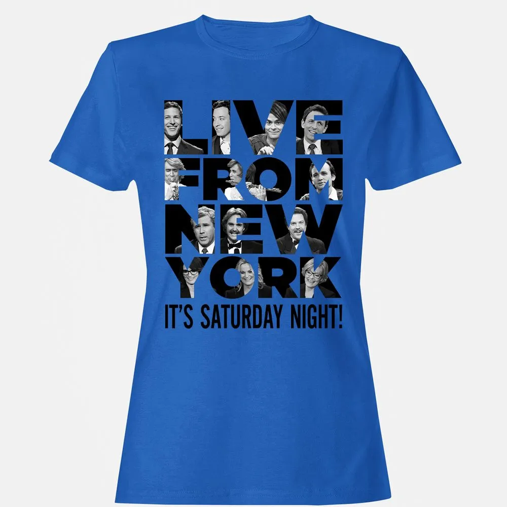 Women's T-Shirt - M8BLZQ5Q - Royal - 14