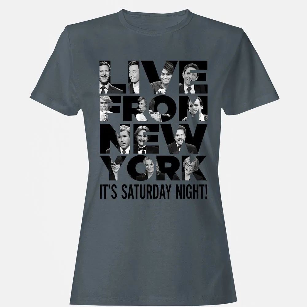 Women's T-Shirt - M8BLZQ5Q - Charcoal - 3