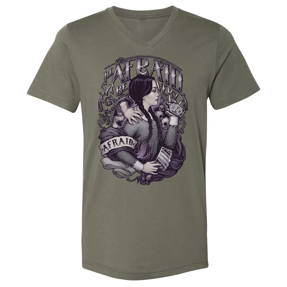 Unisex V-Neck T-Shirt - VRJHR8QH - Military Green - 10